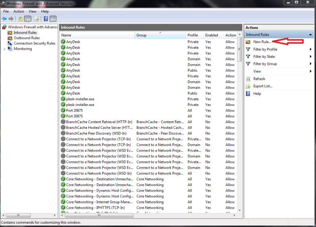 How To Open Port On Windows VPS 2019 Firewall?