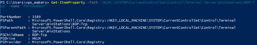 Change the RDP port (Checking Current Port and Adding New RDP Port with PowerShell Command)