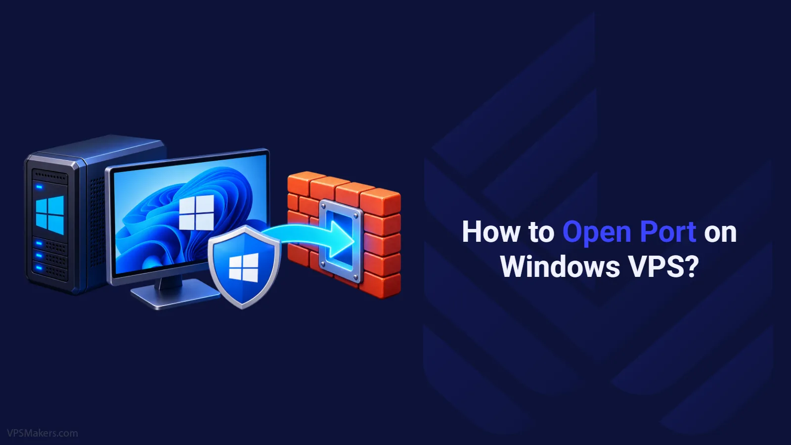open port on Windows VPS