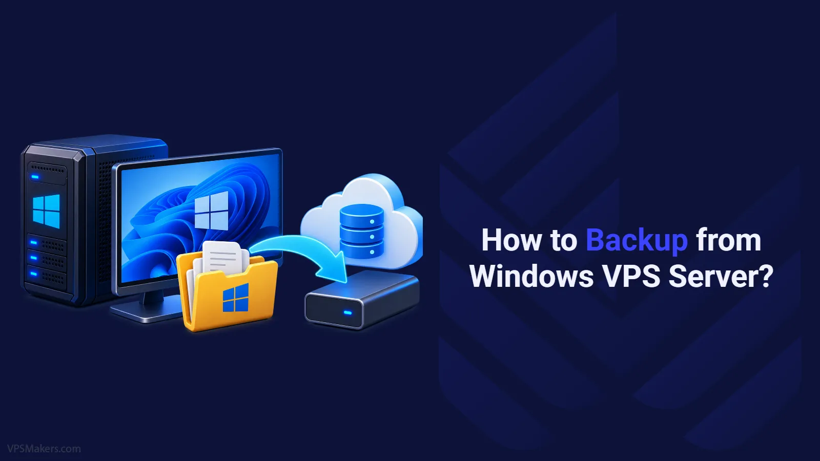 Backup from Windows VPS Server