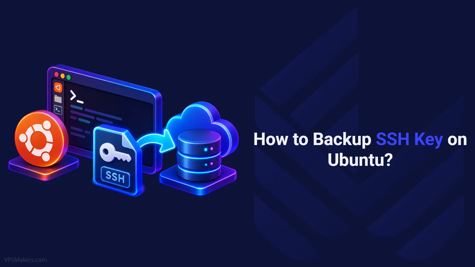 Backup SSH Key on Ubuntu