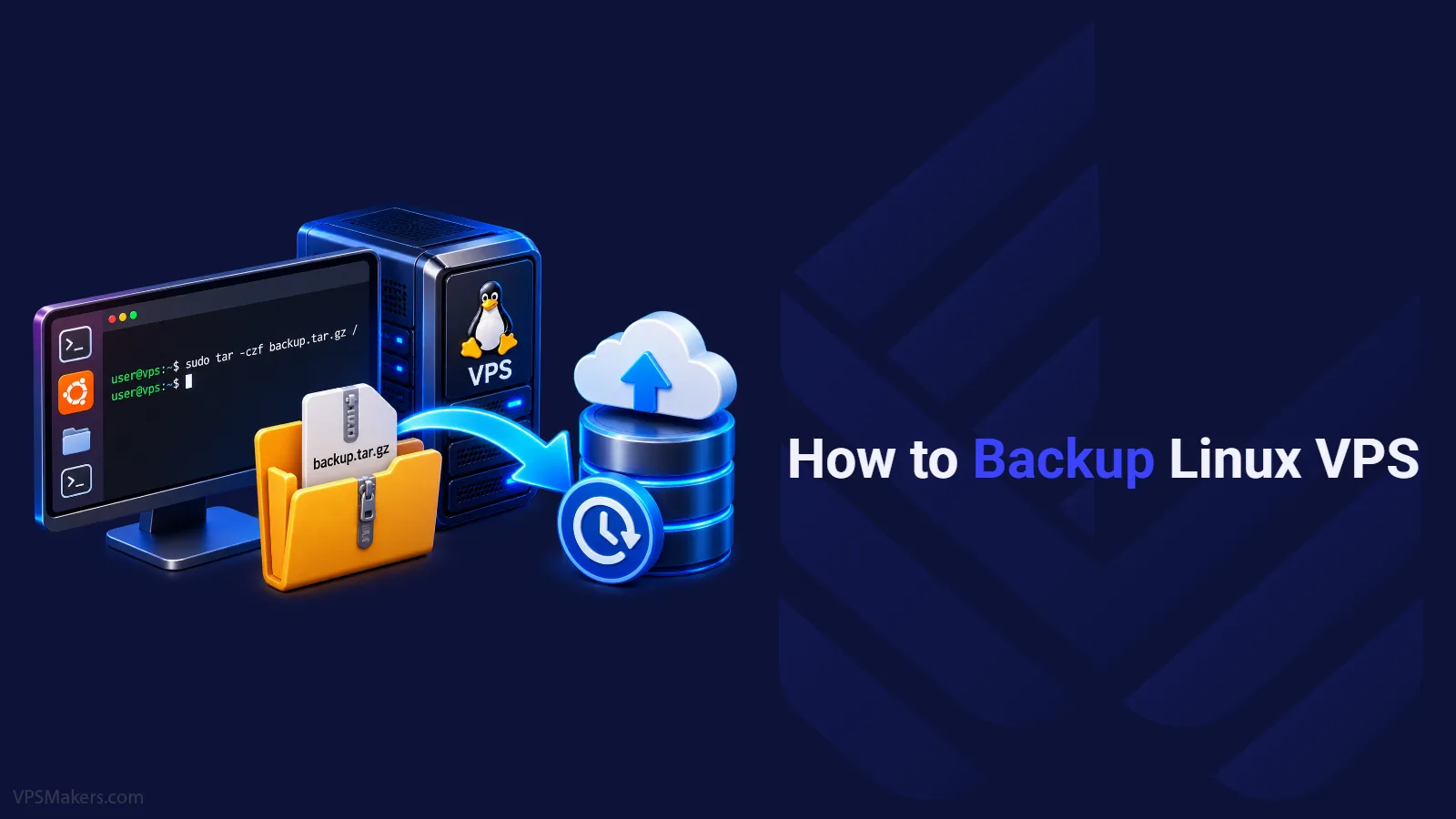 Backup Linux VPS