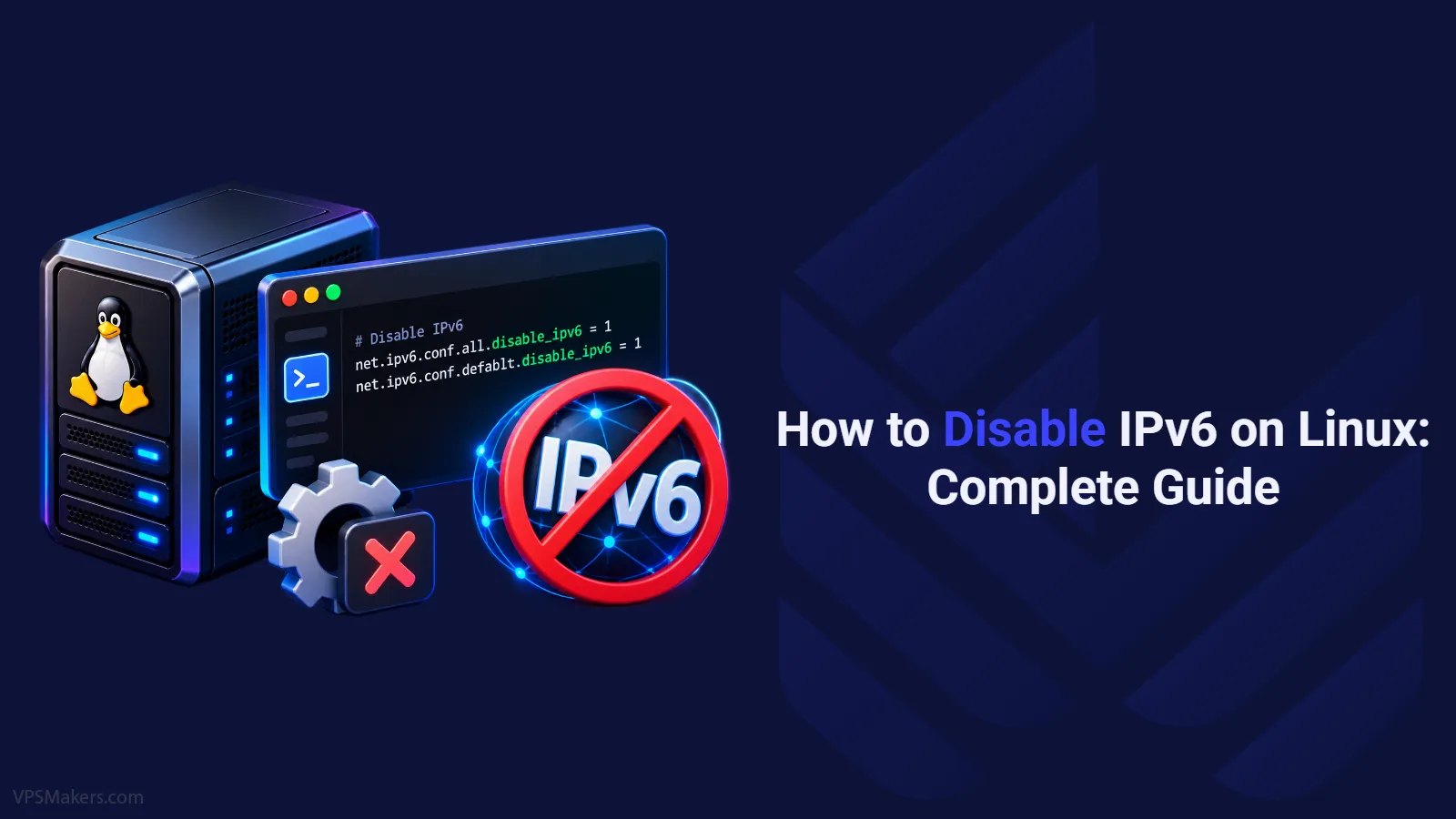 Disable IPv6 on Linux