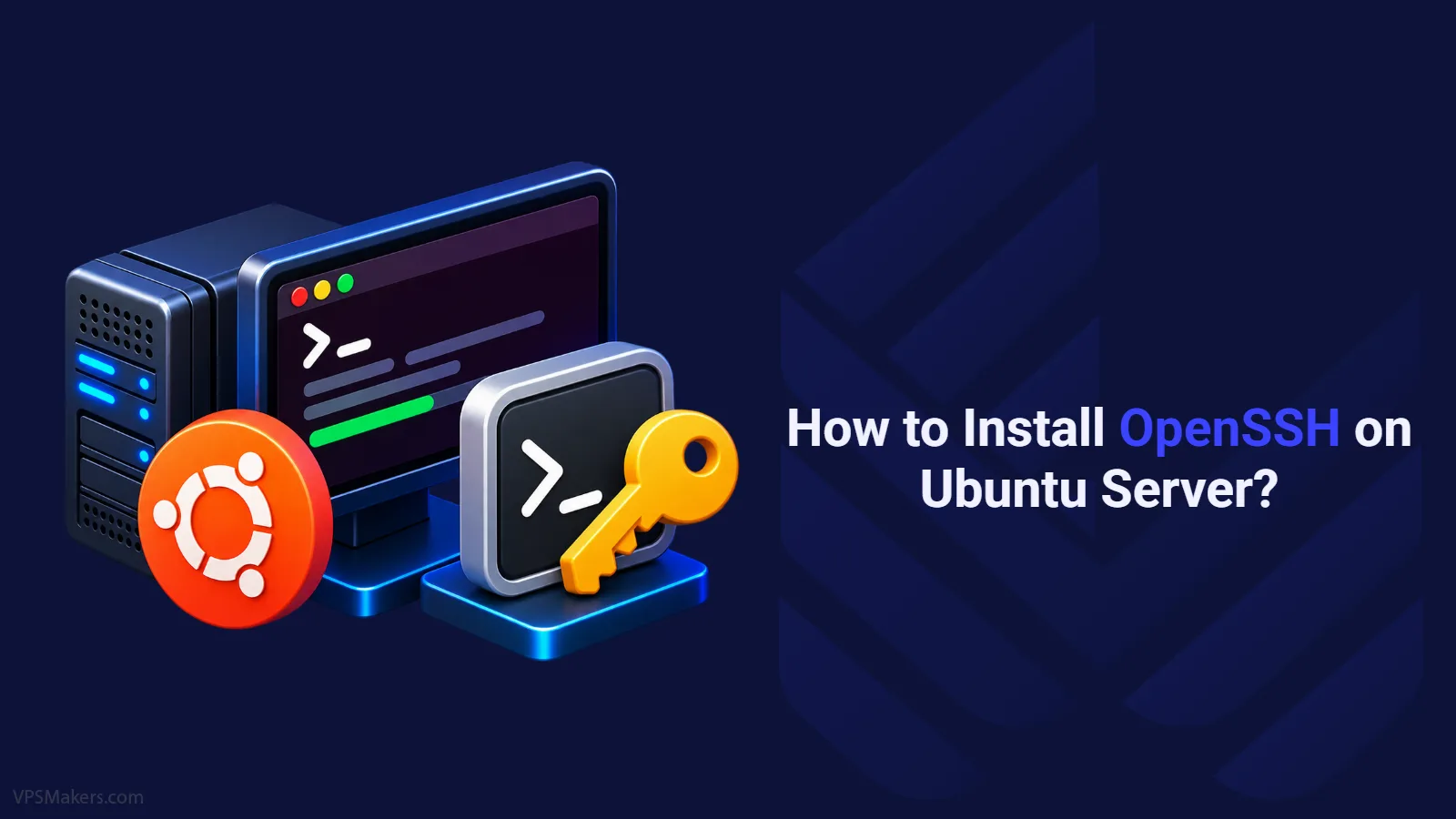 Install OpenSSH on Ubuntu Server