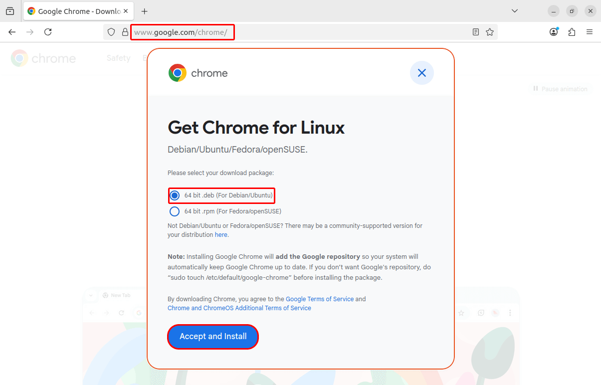 Download Chrome