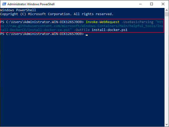 Download Docker Engine (Moby) on Windows Server