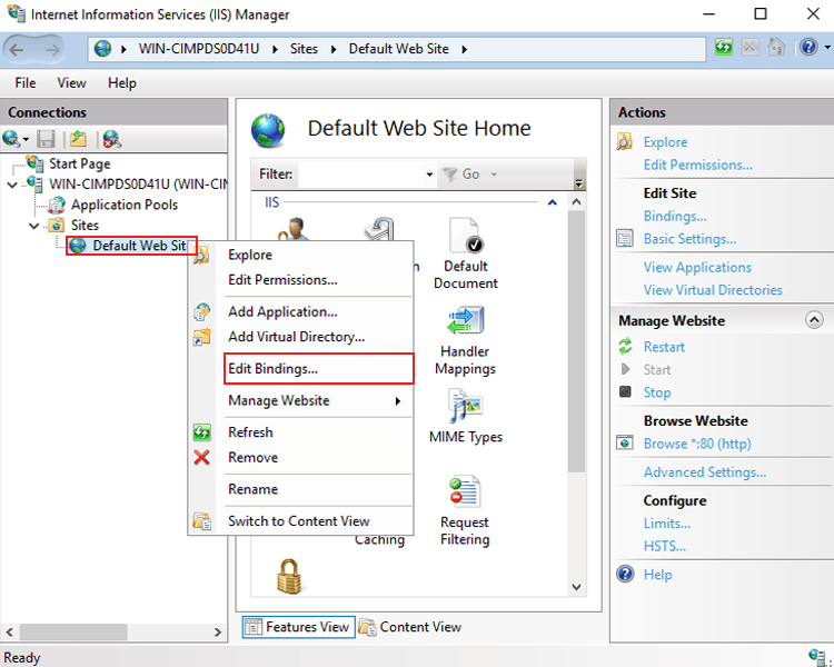 IIS Manager