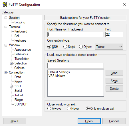 How To Connect Mikrotik Vps Server Through Ssh Using Putty