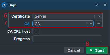 Sign OpenVPN Server Certificte in MikroTik