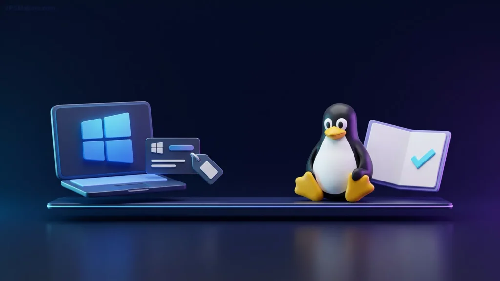 Windows and Linux Lincence differences