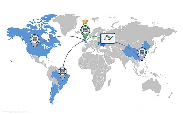 best location for trading VPS