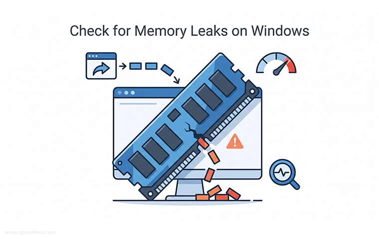 check for memory leaks on Windows