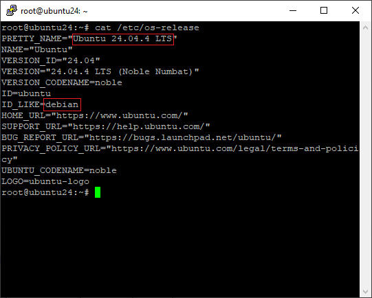 check linux distributons