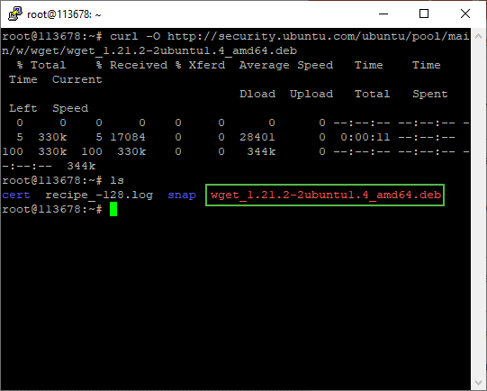 deb file on ubuntu