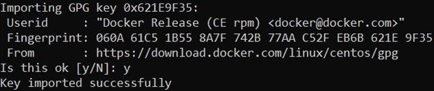 docker repo key