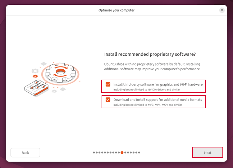 install additional softwares on Ubuntu