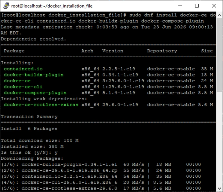 install docker with docker repo
