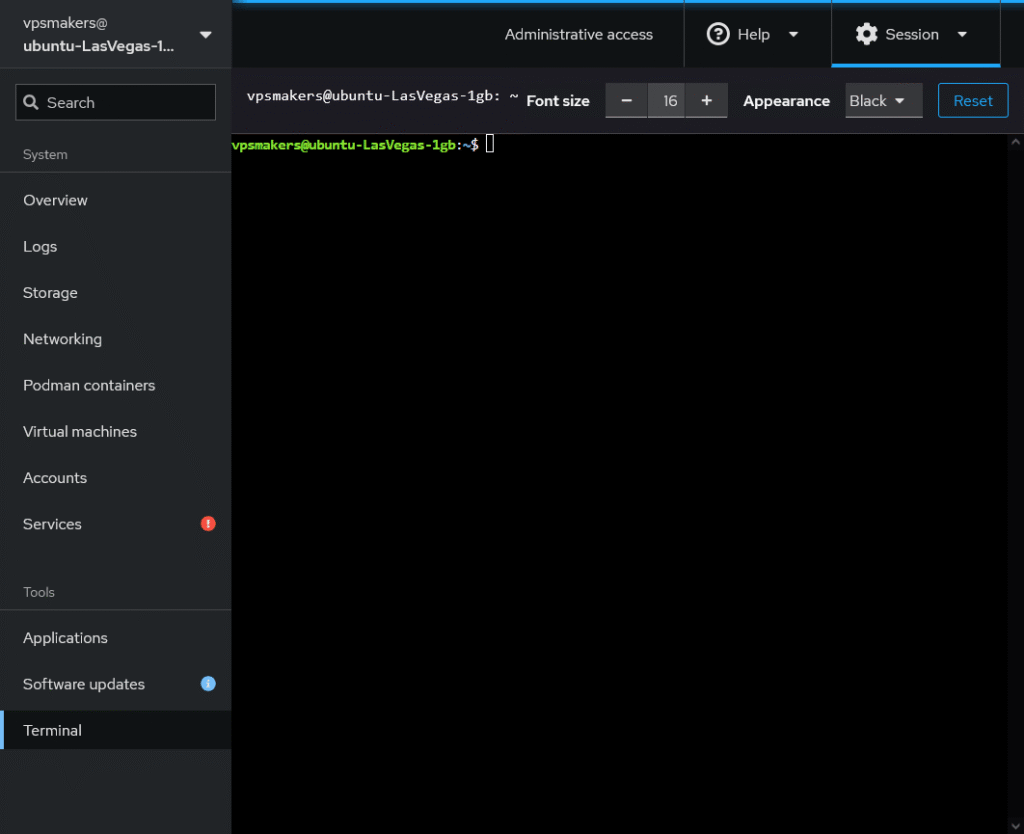 linux terminal in linux