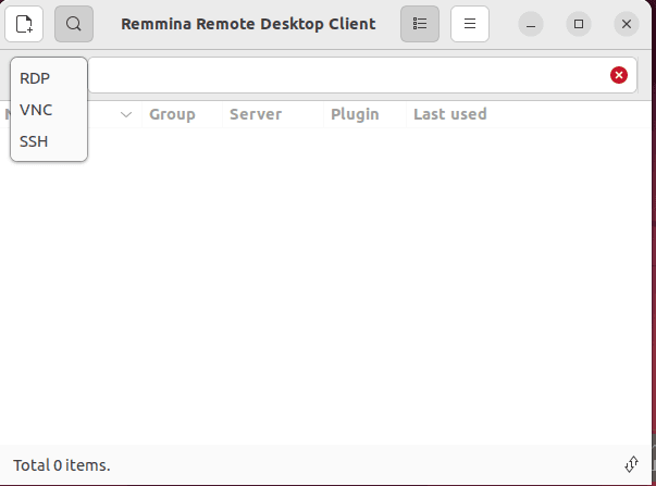remmina start
